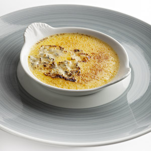 Crème brûlée à la Fourme d’Ambert