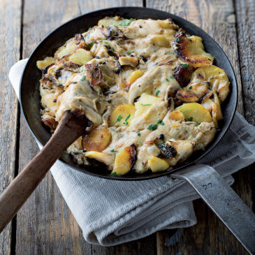 Truffade à la tome fraiche de Cantal