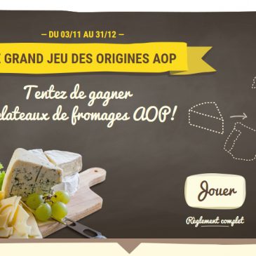 Fromages AOP : grand jeu des origines