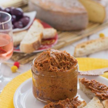 Rillettes au chorizo et Saint-Nectaire