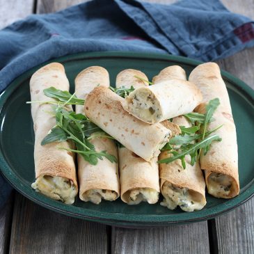 Taquitos Poulet et Fourme d’Ambert