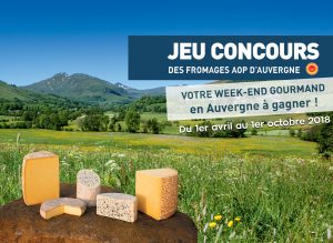 Jeu : gagnez votre séjour en Auvergne sur la Route des Fromages AOP d’Auvergne