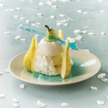 Vacherin aux poires et au Bleu d’Auvergne