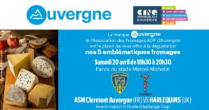 Dégustation des 5 fromages AOP d’Auvergne