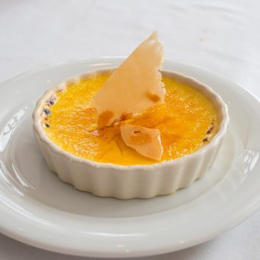 Crème brûlée au Cantal