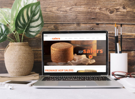 Nouveau site web pour le fromage AOP Salers