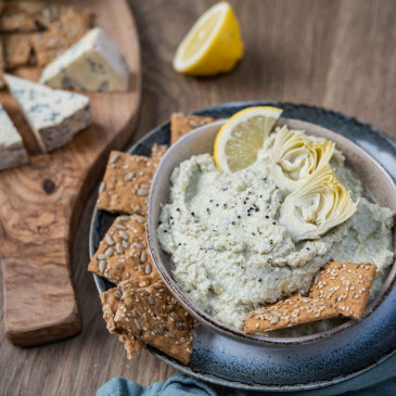 Dip d’artichaut à la Fourme d’Ambert