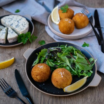 Croquettes de crevettes à la Fourme d’Ambert