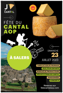 Affiche de la fête du Cantal AOP