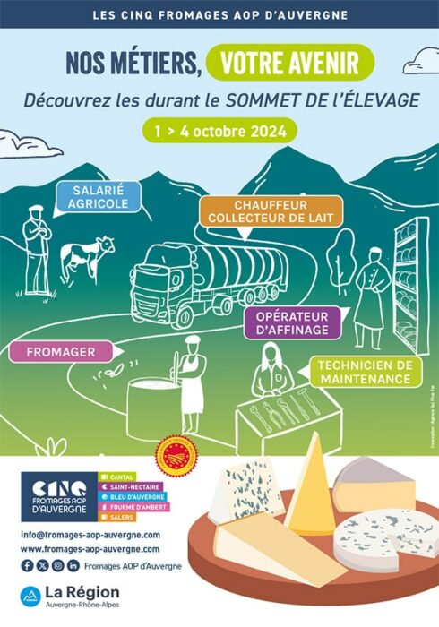 Affiche "Nos métiers, votre avenir"