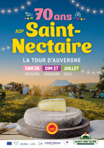 Concours Officiel de l’AOP Saint-Nectaire et 70 ans d’AOP