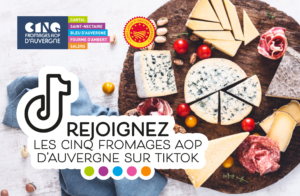 Les Cinq Fromages AOP d&rsquo;Auvergne sur TikTok !