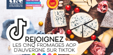 Les Cinq Fromages AOP d&rsquo;Auvergne sur TikTok !