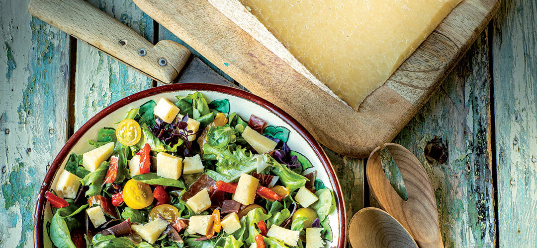 Salade revisitée au salers